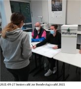 Fotó a 2021-es juniorválasztásról a Driland College-ban